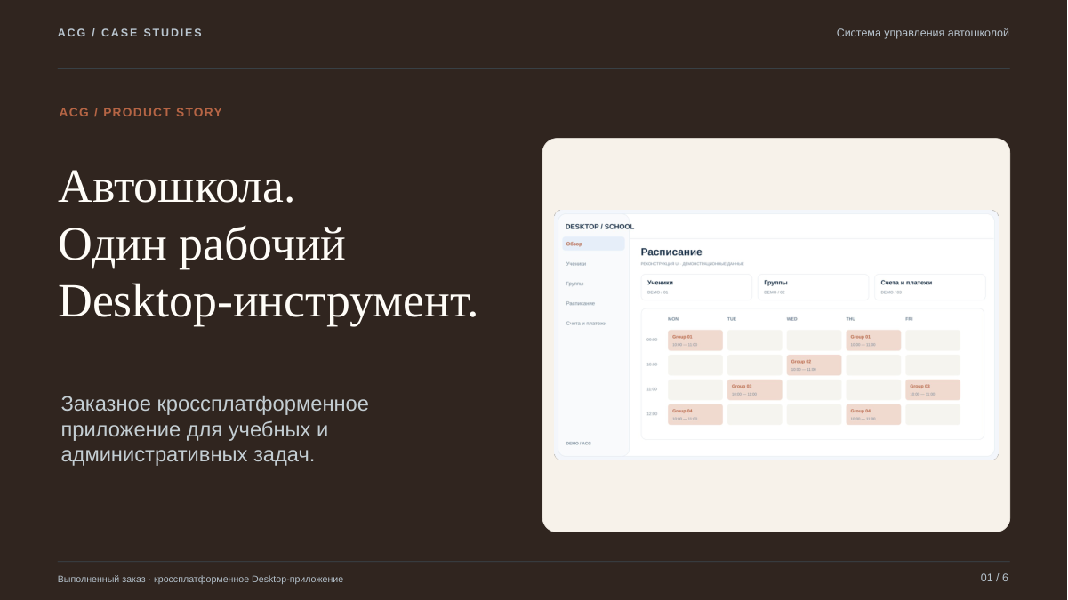 Материалы кейса · 6 слайдов
